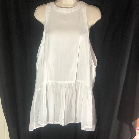 Free People peplum high neck top NWT - Picture 2 of 8
